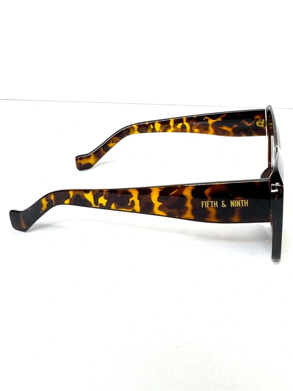 FIFTH & NINTH Kenna Sunglasses NEW With Case Tortoise Brown Cat Eye